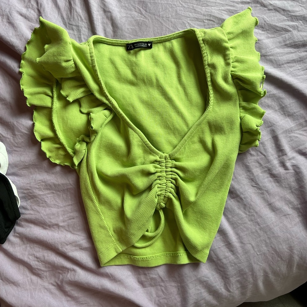 Zara cropped top